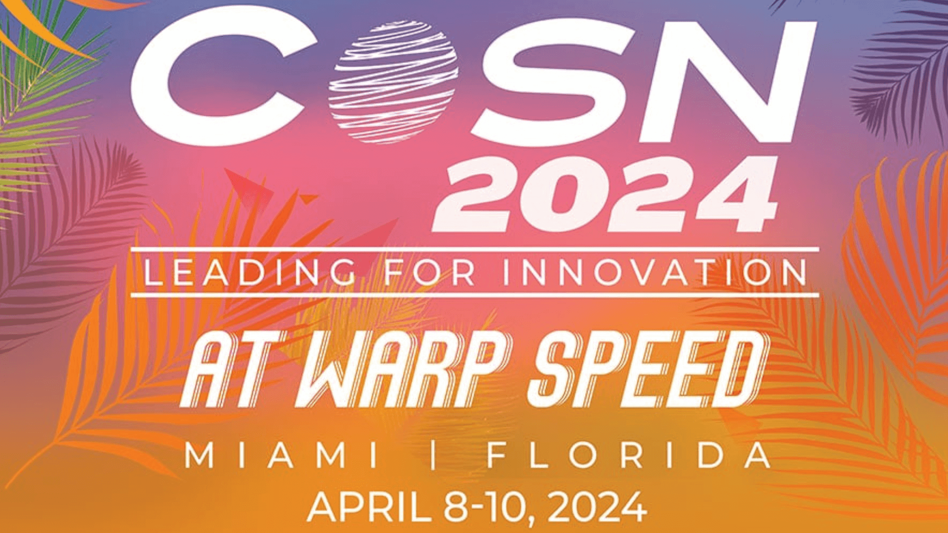 CoSN 2024 Annual Conference logo