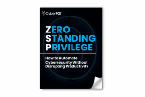 CyberFOX - Zero Standing Privilege eBook with logo