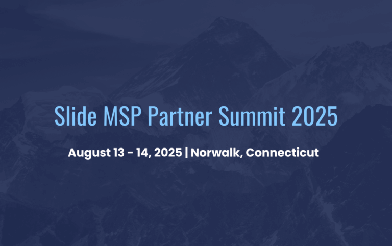 Slide MSP Partner Summit