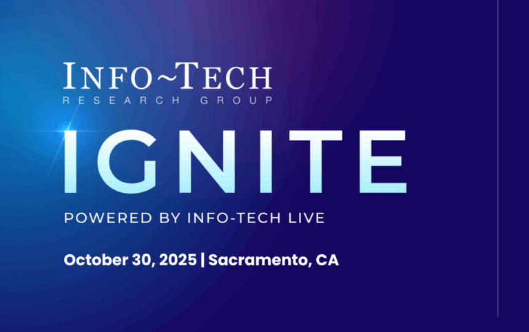 Info-Tech Ignite Sacramento