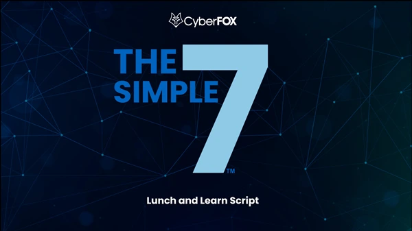 The Simple 7 Lunch And Learn