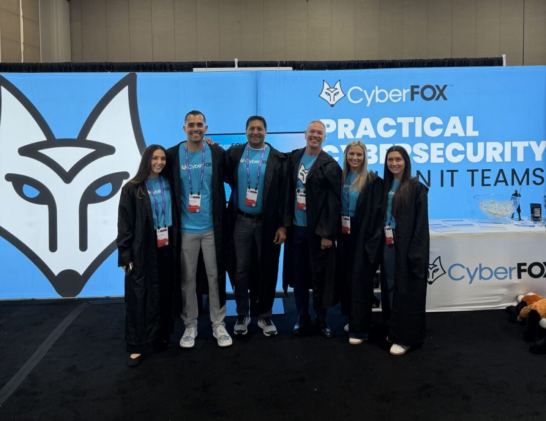 CyberFOX professionals at Pax8 event