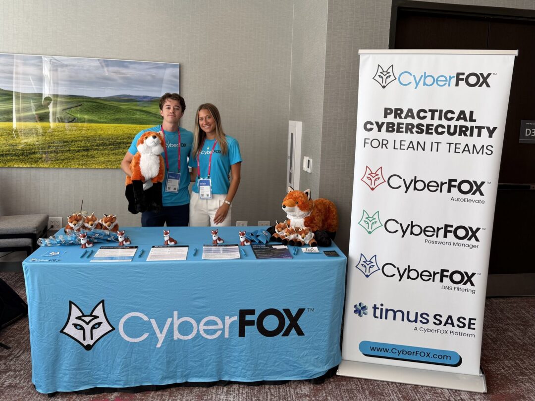Event image with 2 IT cybersecurity specialists